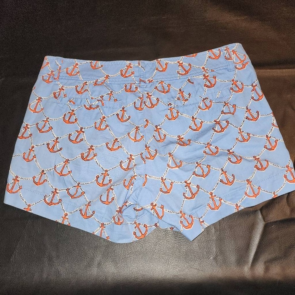 Lilly Pulitzer Womens Blue Anchor Callahan Shorts 4‎